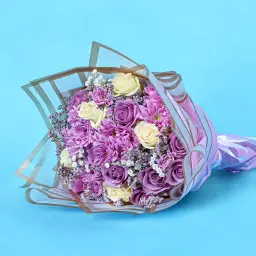 Enchanting Violet Bouquet 0050